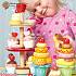 Еда игрушечная - Набор пирожных  - миниатюра №3
